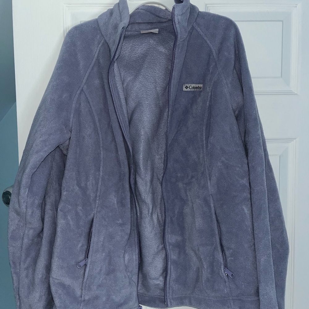 Columbia Lavender Fleece Jacket